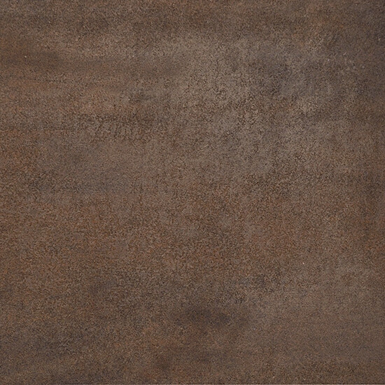 Close-up of a brown rusty metal surface with irregular texture.
