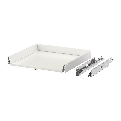 Extendable drawer slides with mounting rails for a cabinet