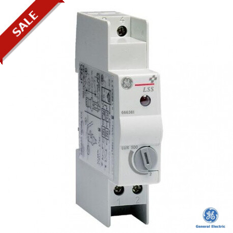 White circuit breaker from GE for building technology