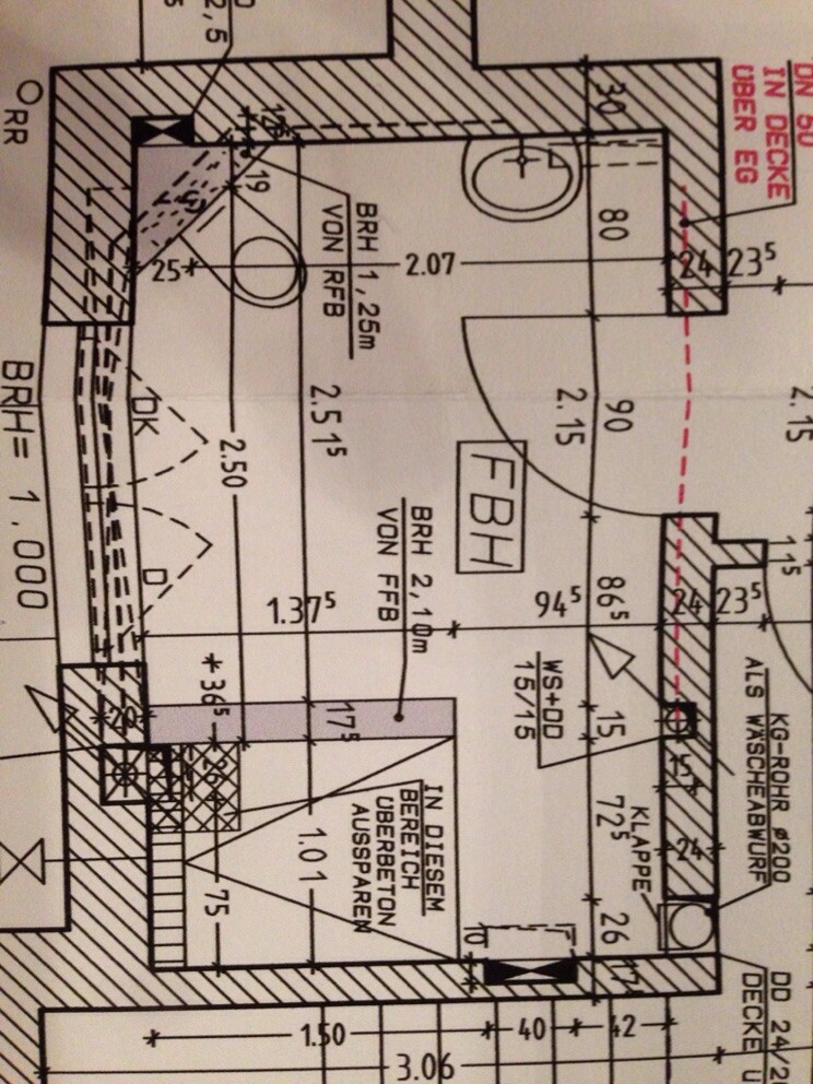 2D floor plan of a house with dimensions, walls, and doors