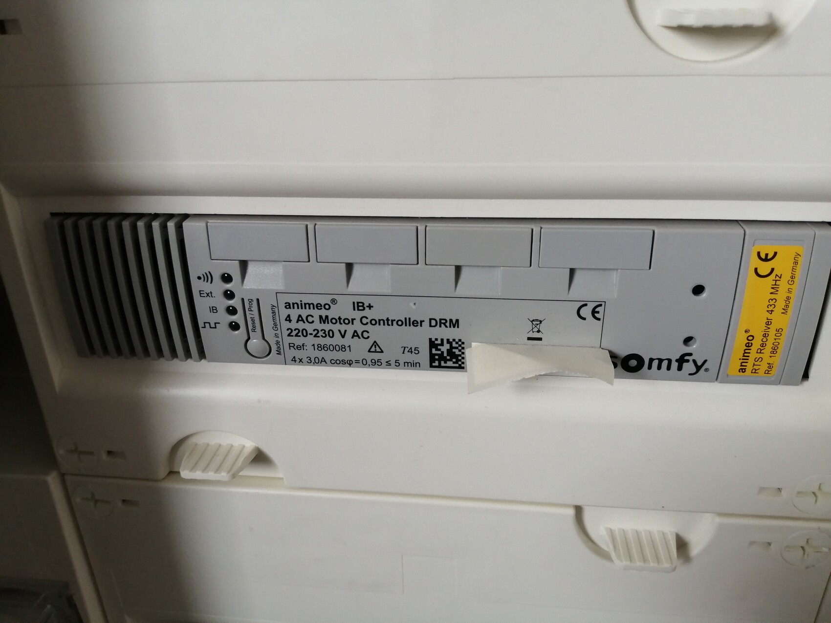 animeo IB+ 4 AC Motor Controller DRM, 220-230 V AC, CE-marked