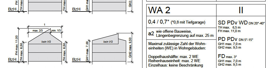 2D floor plan of a building with dimensions and structures